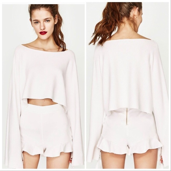 high rise shorts zara